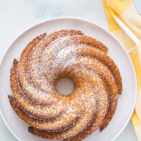 Passion Fruit Bundt Cake