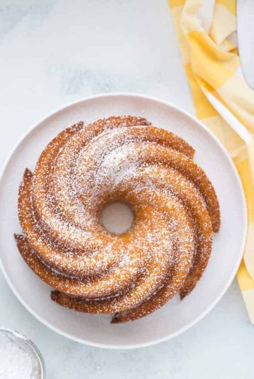 passion fruit bundt cake
