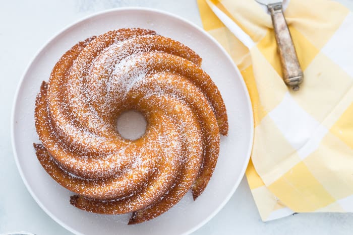 Passion Fruit Bundt Cake