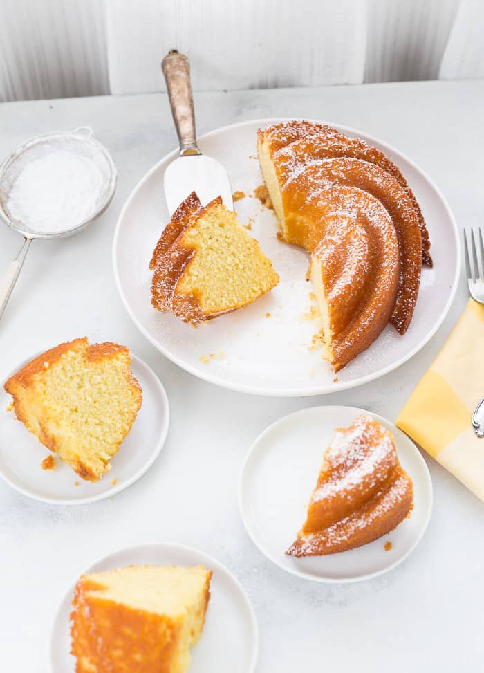 Passion Fruit Bundt Cake