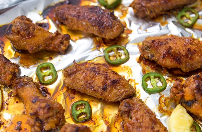 Pineapple Jalapeno Chicken Wings