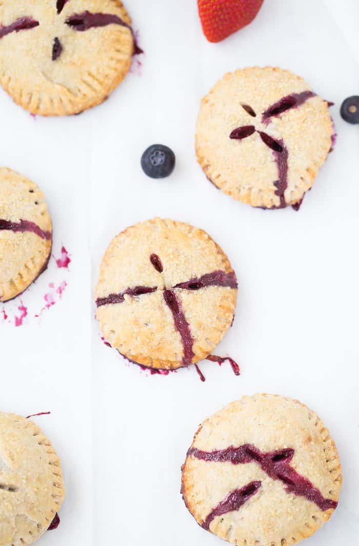 Double Berry Hand Pies