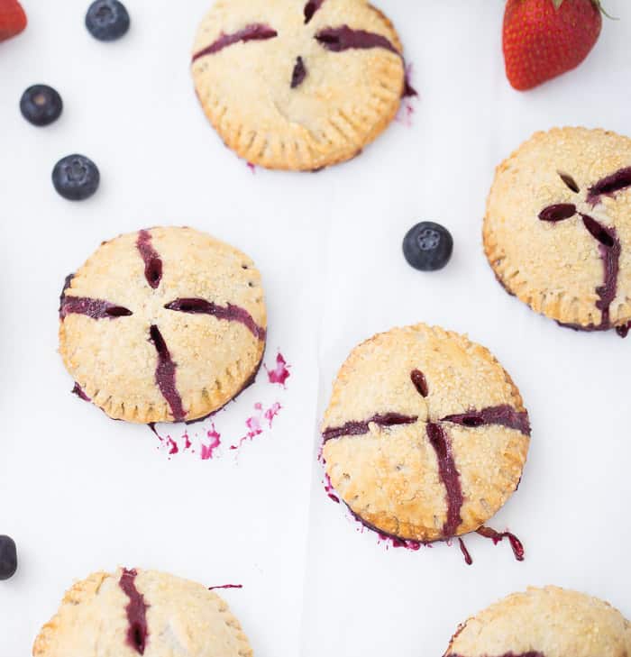 Double Berry Hand Pies