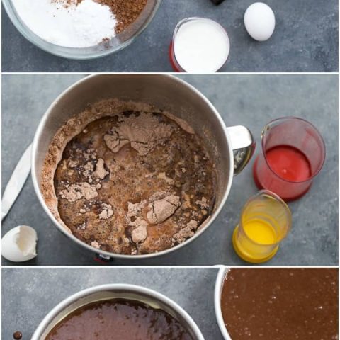 how to make one bowl chocolate cake