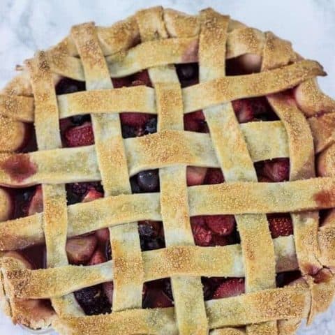 Mixed Berry Pie