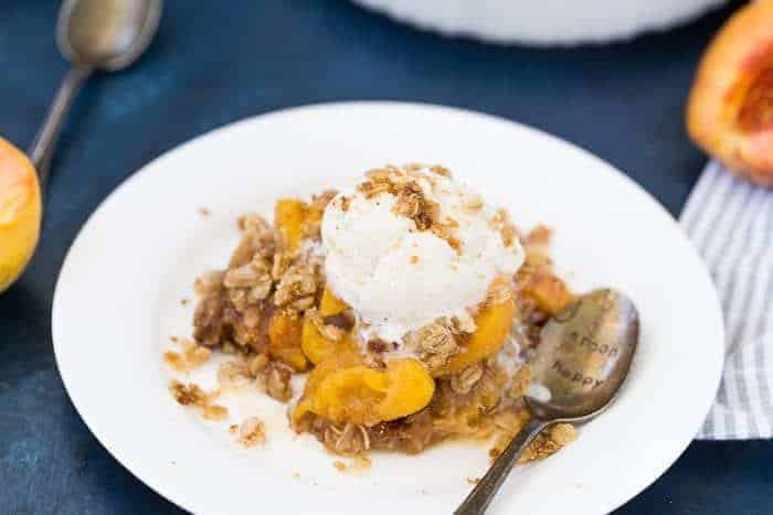 Peach Crumble Recipe