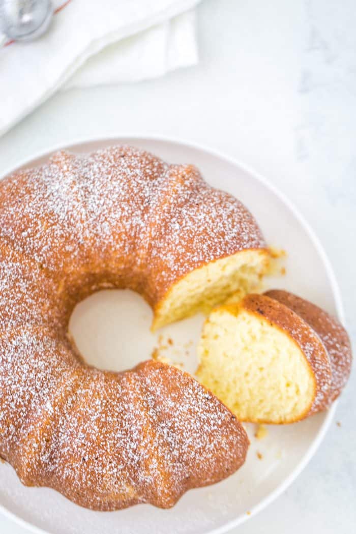 Vanilla Pound Cake