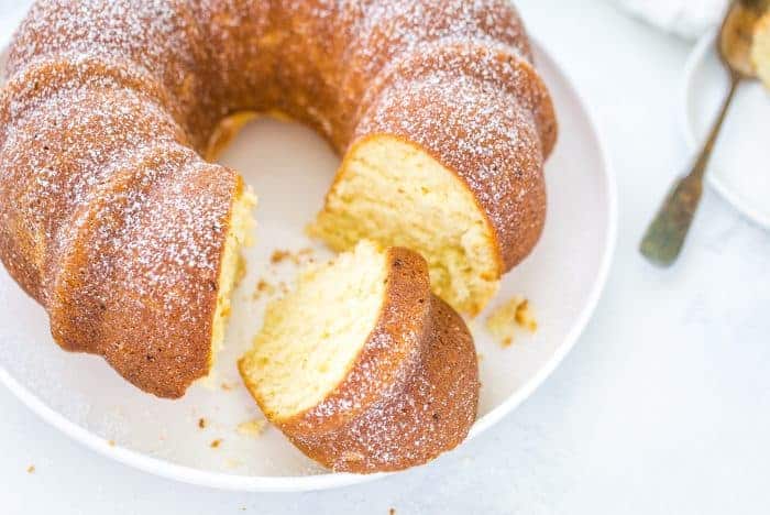 Vanilla Pound Cake