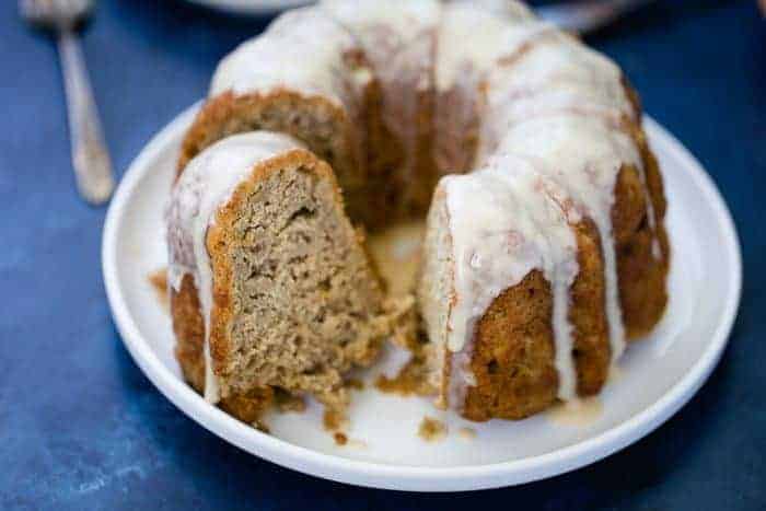 Apple Cider Bundt Cake With Apple Cider Glaze