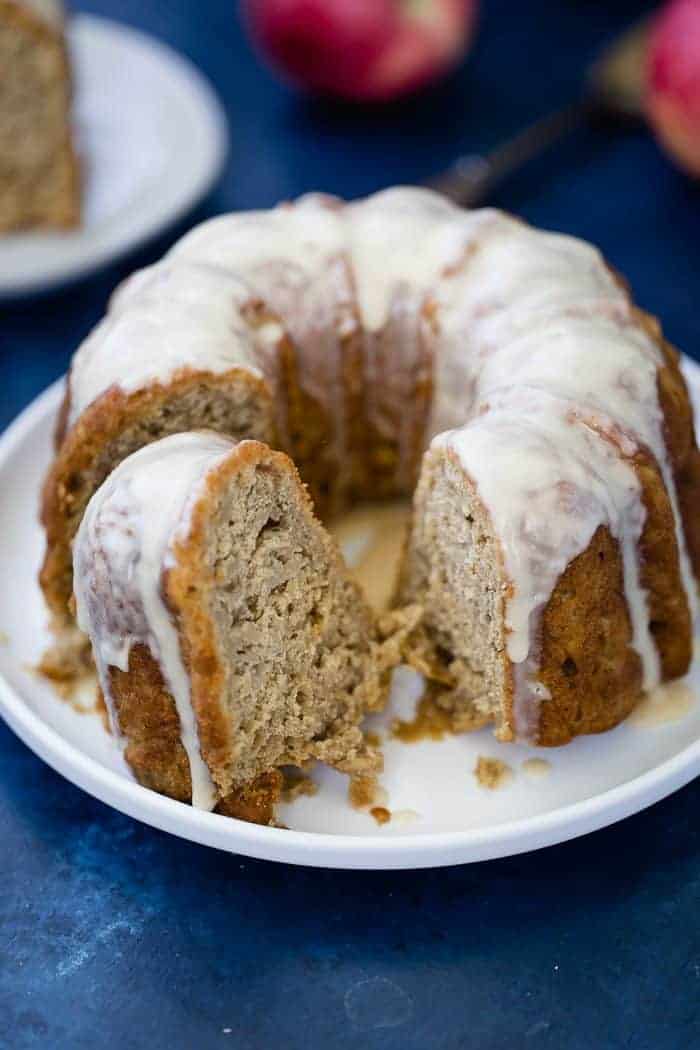 Apple Cider Bundt Cake with Apple Cider Glaze