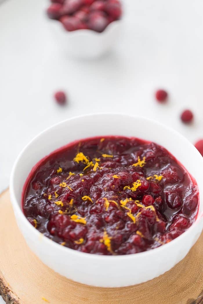 Homemade Cranberry Sauce Recipe