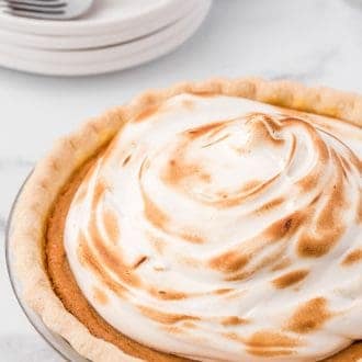 Sweet Potato Pie with Maple Marshmallow Topping