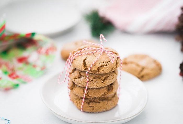 Gingerbread Chai Cookies