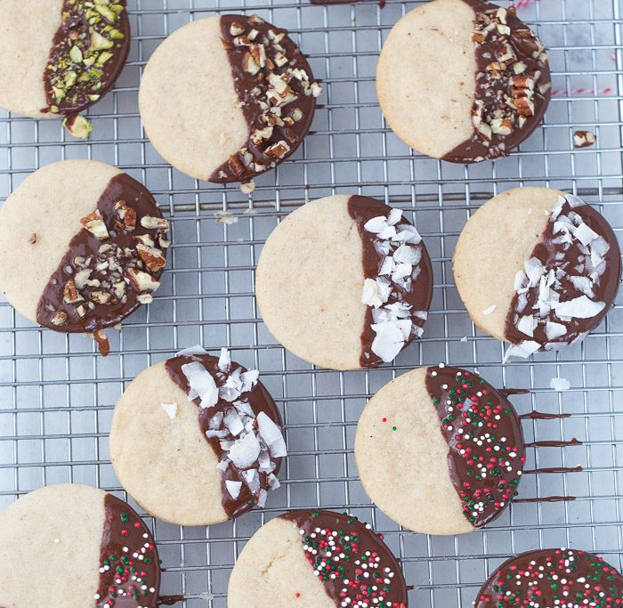 Spiced Shortbread Cookies