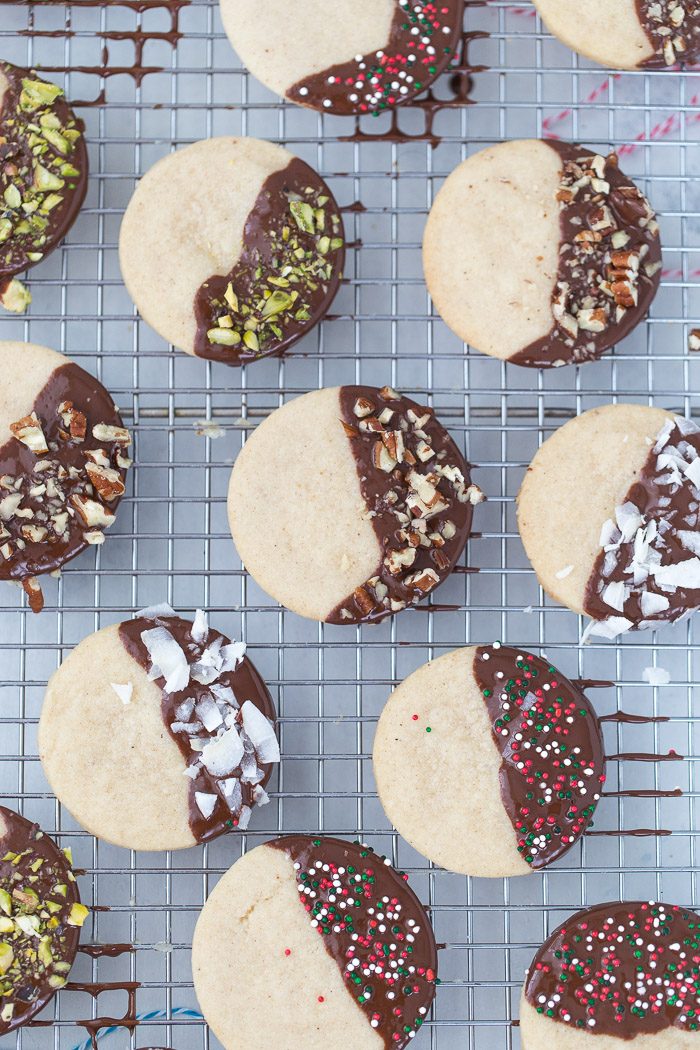 Spiced Shortbread Cookies