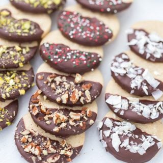 Spiced Shortbread Cookies