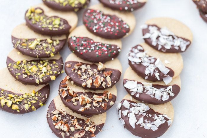 Spiced Shortbread Cookies