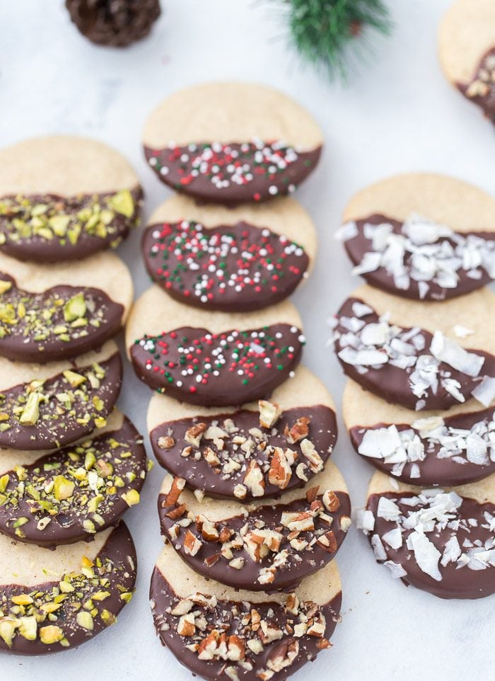 Spiced Shortbread Cookies