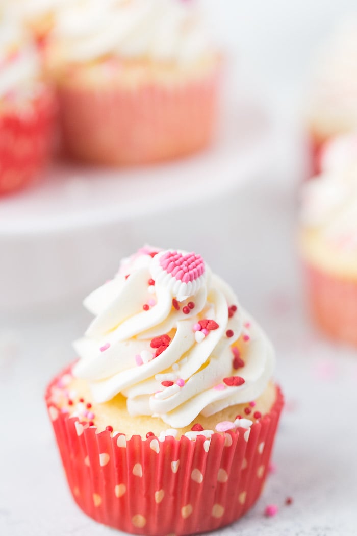 Vanilla Bean Buttermilk Cupcakes