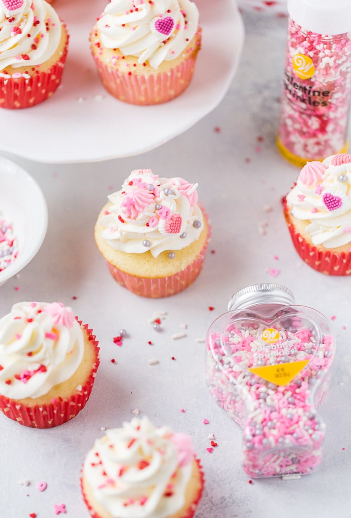 Vanilla Bean Buttermilk Cupcakes