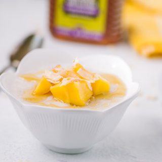 Coconut Vanilla Bean Panna Cotta