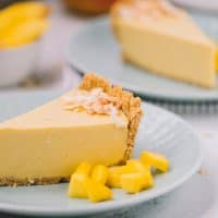 Mango Pie with a Coconut Crust