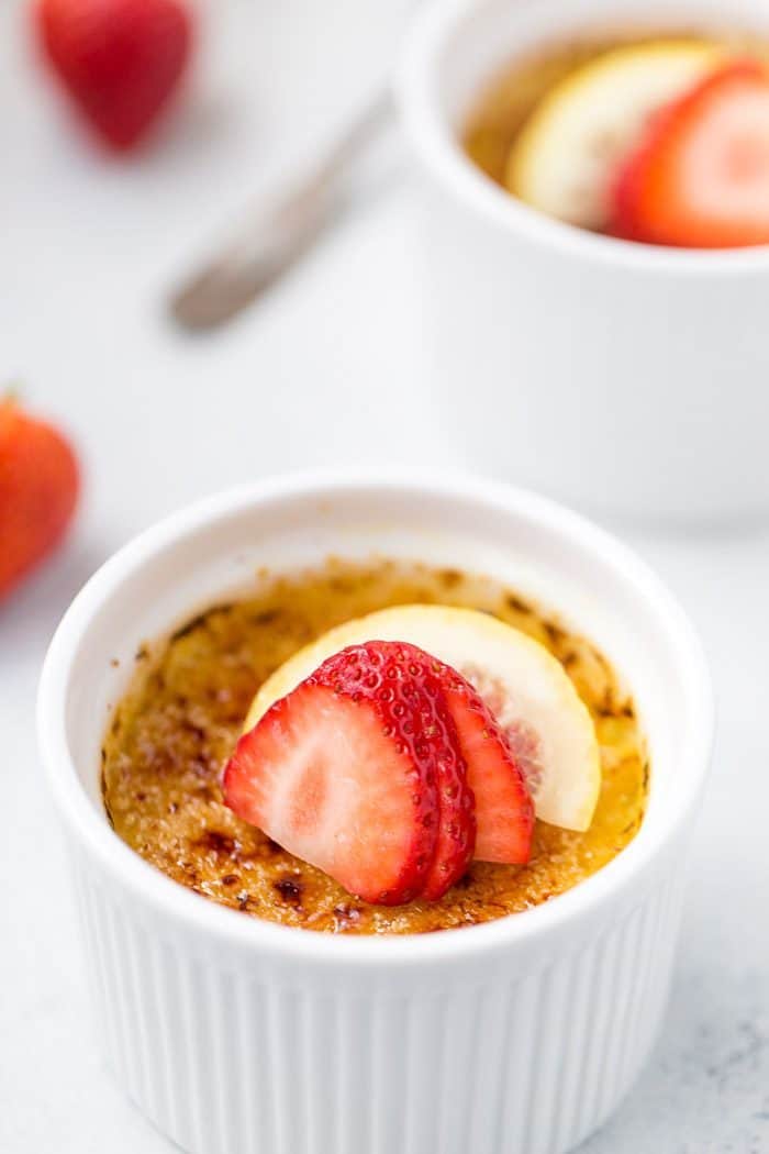 Lemon Creme Brulee