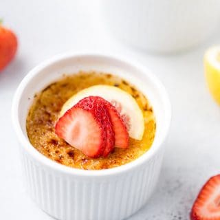 Lemon Creme Brulee