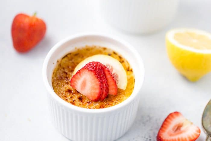 Lemon Creme Brulee