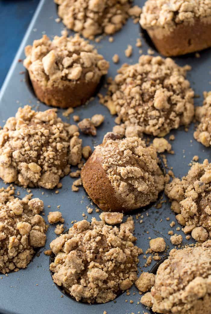 Browned Butter Pumpkin Spice Muffins