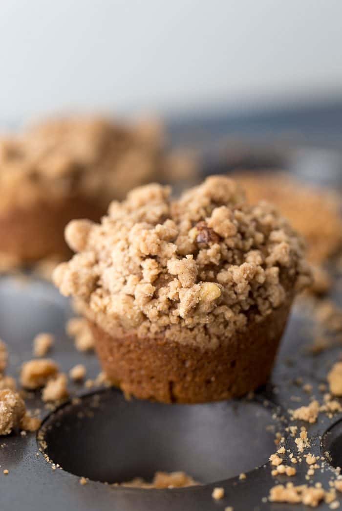 Browned Butter Pumpkin Spice Muffins