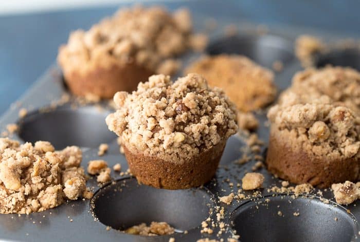 Browned Butter Pumpkin Spice Muffins