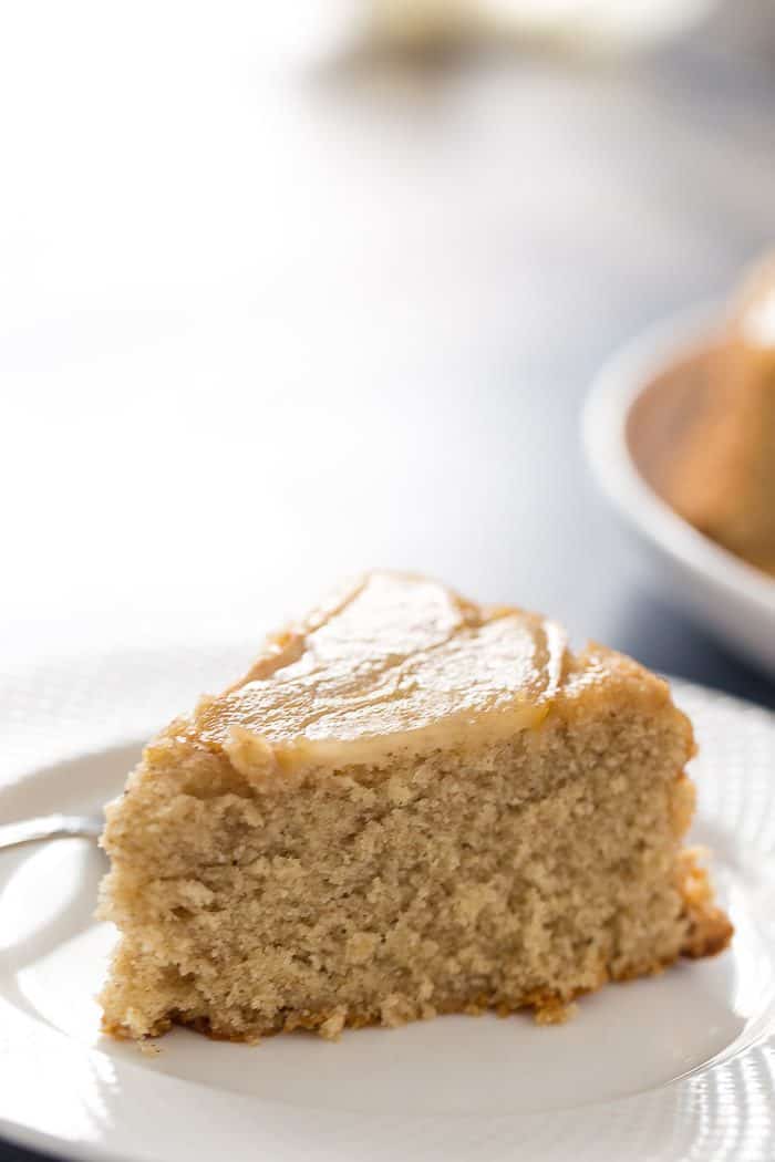 spiced pear cake