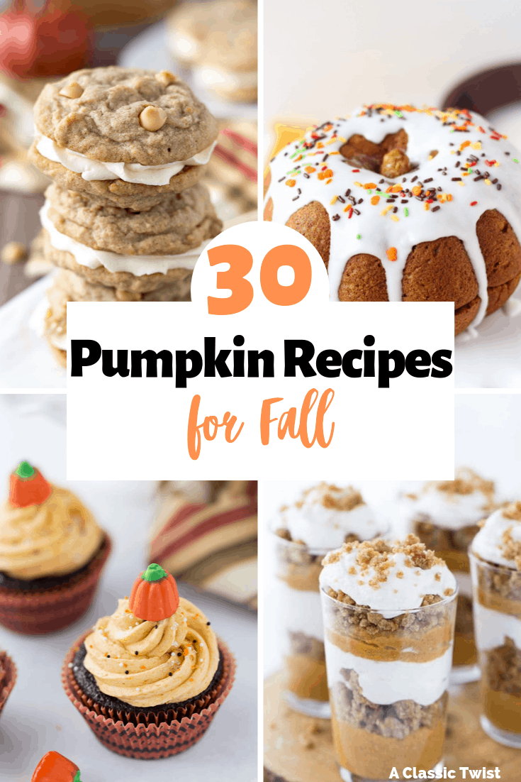 pumpkin recipes for fall