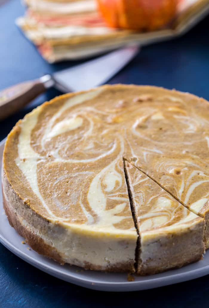 Swirled Pumpkin Cheesecake - A Classic Twist