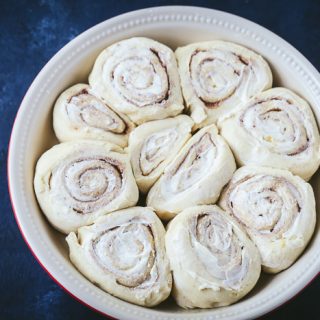 eggnog cinnamon rolls