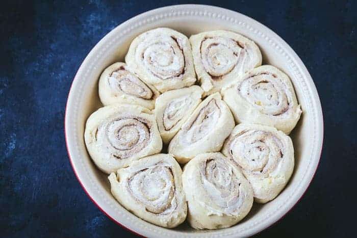 eggnog cinnamon rolls