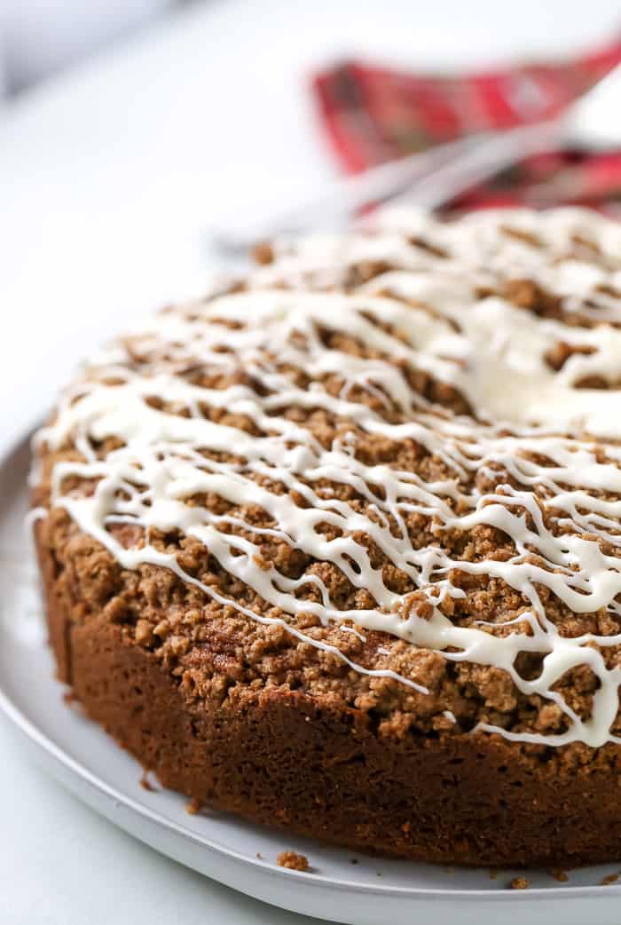 Eggnog Coffee Cake