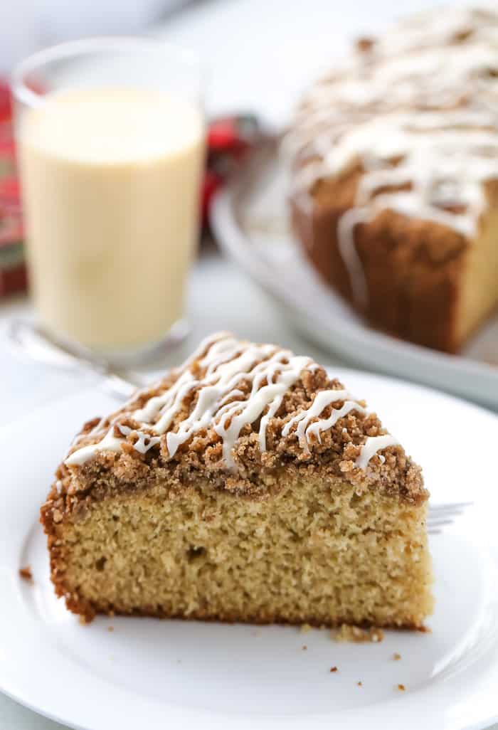 Eggnog Coffee Cake