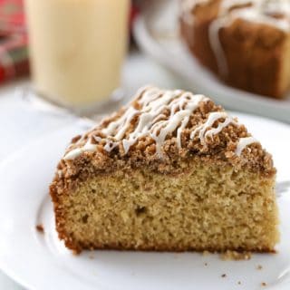 Eggnog Coffee Cake