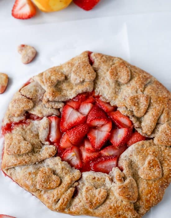Strawberry Galette