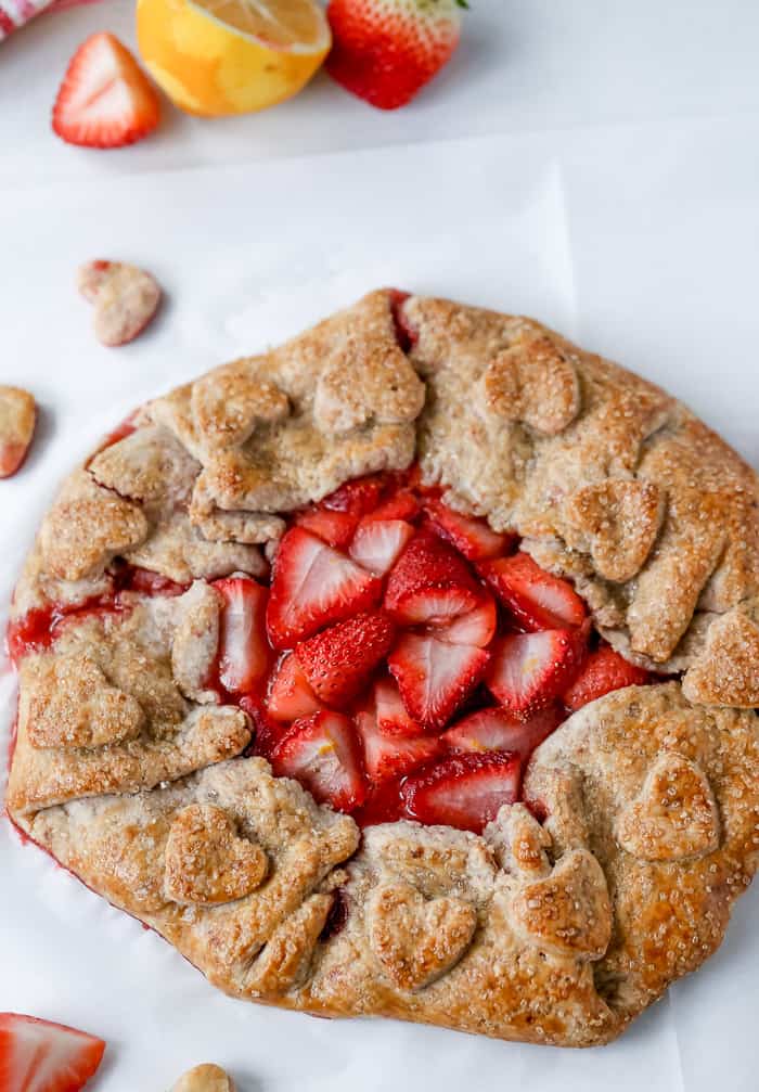 Strawberry Galette