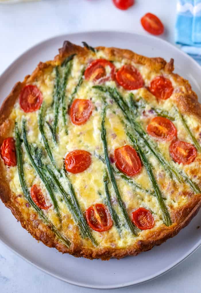 Asparagus Cheese Tart