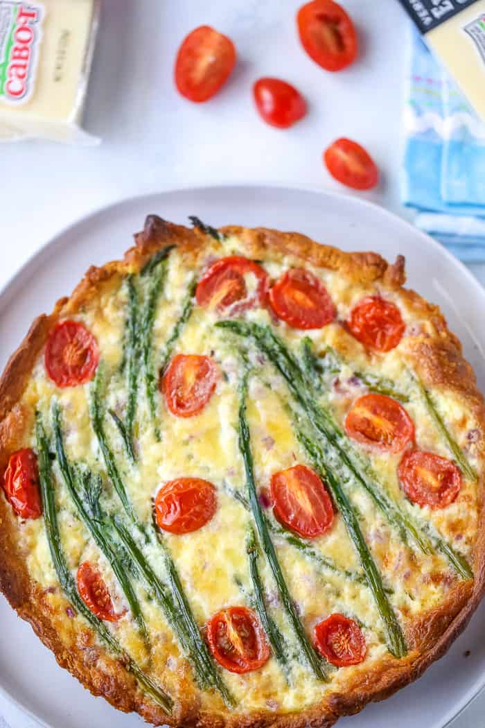 Asparagus Cheese Tart