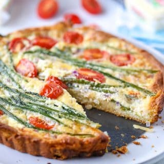 Asparagus Cheese Tart