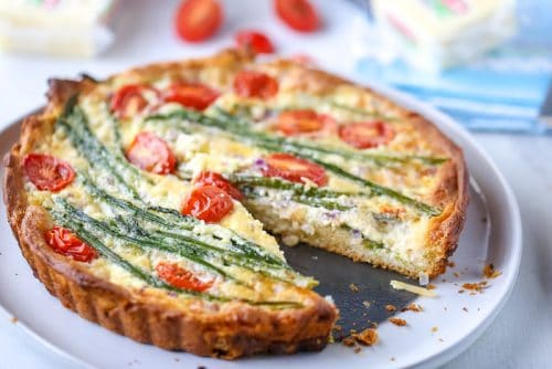 Easy Asparagus Cheese Tart - A Classic Twist