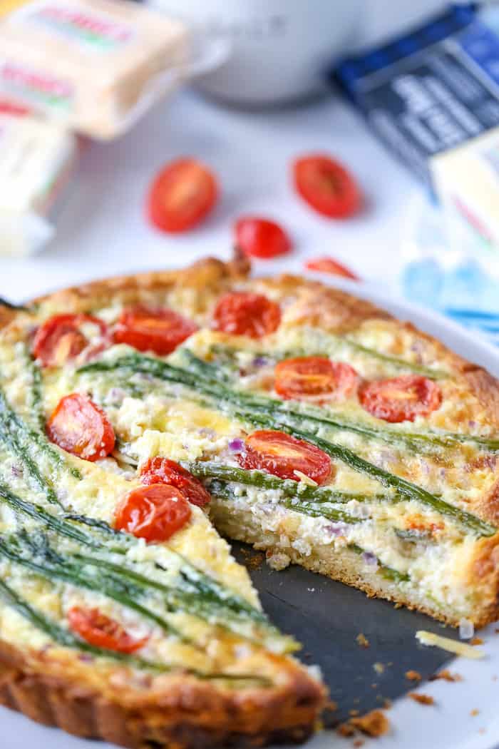 Asparagus Cheese Tart