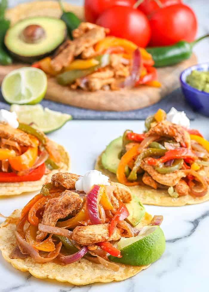 Easy chicken fajitas recipe