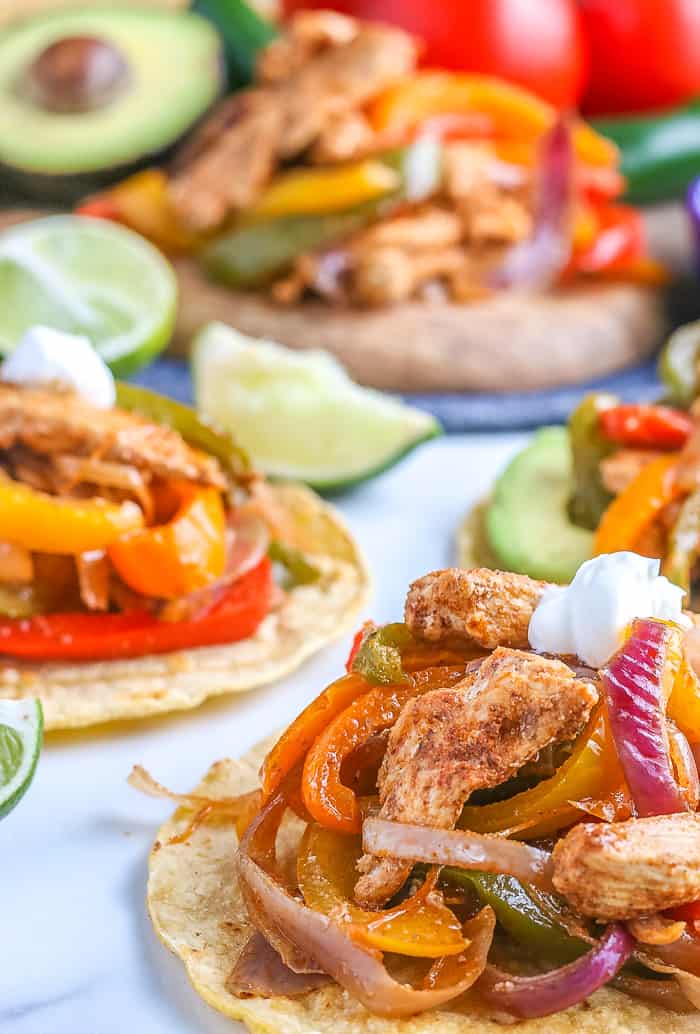 Easy chicken fajitas recipe