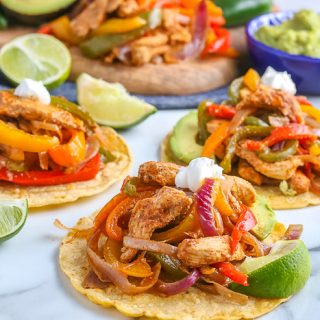 Easy chicken fajitas recipe